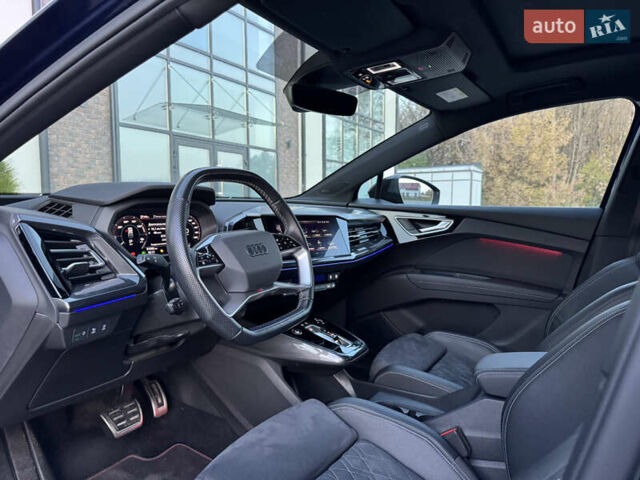 Ауди Q4 e-tron 2022 в Тернополе на Automoto.ua Синий Ауди Q4 e-tron, объемом двигателя 0 л и пробегом 97 тыс. км за 29900 $, фото 48 на Automoto.ua