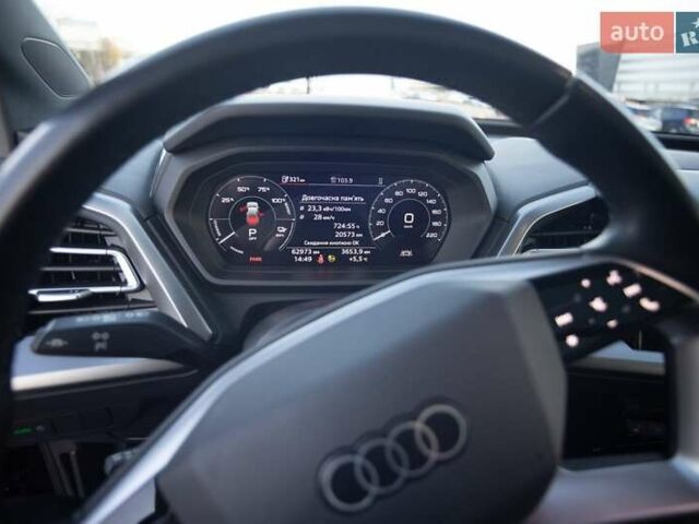 Синій Ауді Q4 e-tron, об'ємом двигуна 0 л та пробігом 63 тис. км за 43000 $, фото 3 на Automoto.ua