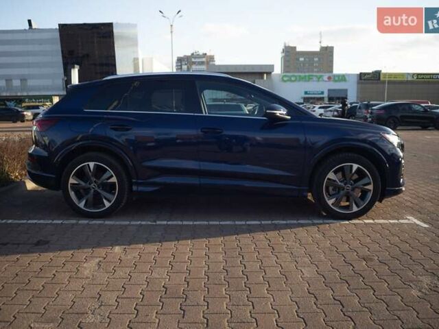 Синій Ауді Q4 e-tron, об'ємом двигуна 0 л та пробігом 63 тис. км за 43000 $, фото 5 на Automoto.ua