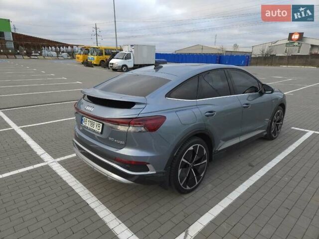 Синий Ауди Q4 e-tron, объемом двигателя 0 л и пробегом 27 тыс. км за 49000 $, фото 10 на Automoto.ua