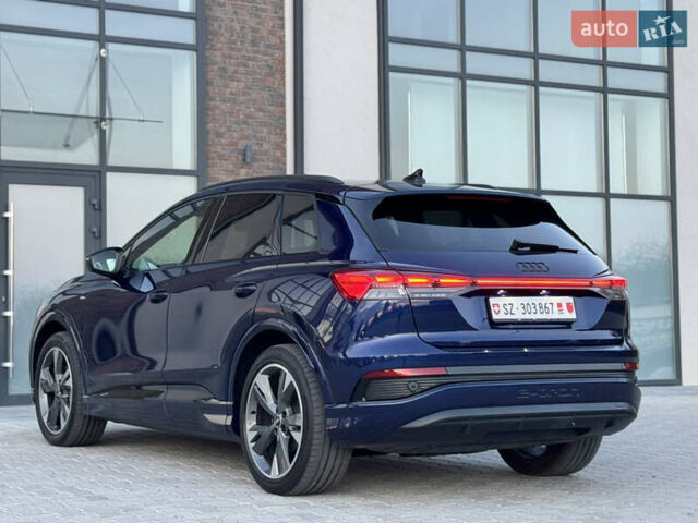 Ауди Q4 e-tron 2022 в Тернополе на Automoto.ua Синий Ауди Q4 e-tron, объемом двигателя 0 л и пробегом 97 тыс. км за 29900 $, фото 22 на Automoto.ua