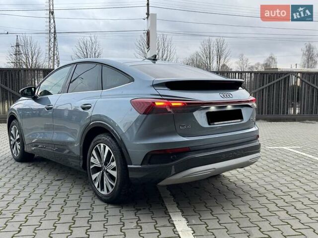 Синій Ауді Q4 e-tron, об'ємом двигуна 0 л та пробігом 38 тис. км за 33900 $, фото 6 на Automoto.ua