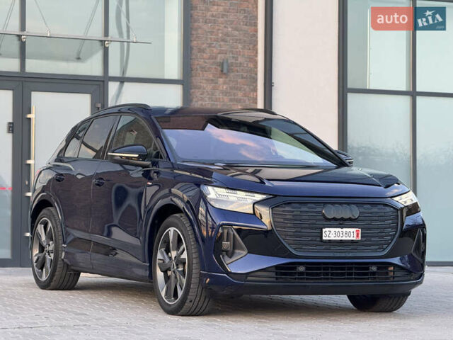Ауди Q4 e-tron 2022 в Тернополе на Automoto.ua Синий Ауди Q4 e-tron, объемом двигателя 0 л и пробегом 97 тыс. км за 29900 $, фото 11 на Automoto.ua