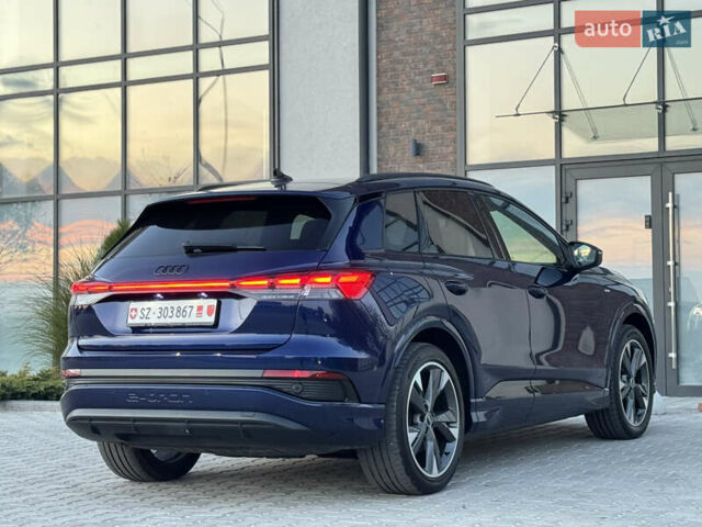 Ауди Q4 e-tron 2022 в Тернополе на Automoto.ua Синий Ауди Q4 e-tron, объемом двигателя 0 л и пробегом 97 тыс. км за 29900 $, фото 19 на Automoto.ua