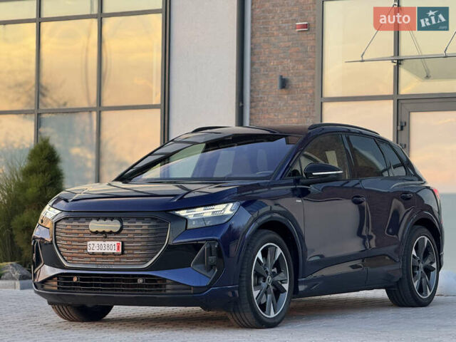 Ауди Q4 e-tron 2022 в Тернополе на Automoto.ua Синий Ауди Q4 e-tron, объемом двигателя 0 л и пробегом 97 тыс. км за 29900 $, фото 9 на Automoto.ua