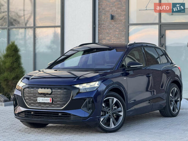 Ауди Q4 e-tron 2022 в Тернополе на Automoto.ua Синий Ауди Q4 e-tron, объемом двигателя 0 л и пробегом 97 тыс. км за 29900 $, фото 13 на Automoto.ua