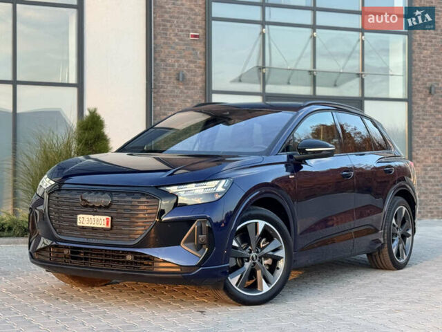 Ауди Q4 e-tron 2022 в Тернополе на Automoto.ua Синий Ауди Q4 e-tron, объемом двигателя 0 л и пробегом 97 тыс. км за 29900 $, фото 1 на Automoto.ua
