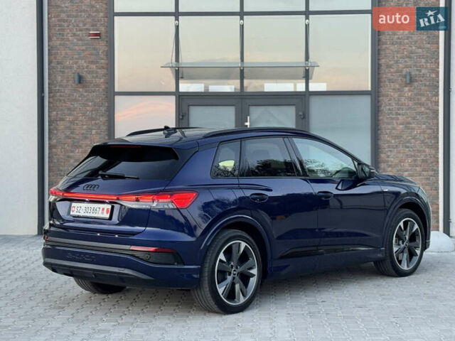 Ауди Q4 e-tron 2022 в Тернополе на Automoto.ua Синий Ауди Q4 e-tron, объемом двигателя 0 л и пробегом 97 тыс. км за 29900 $, фото 17 на Automoto.ua
