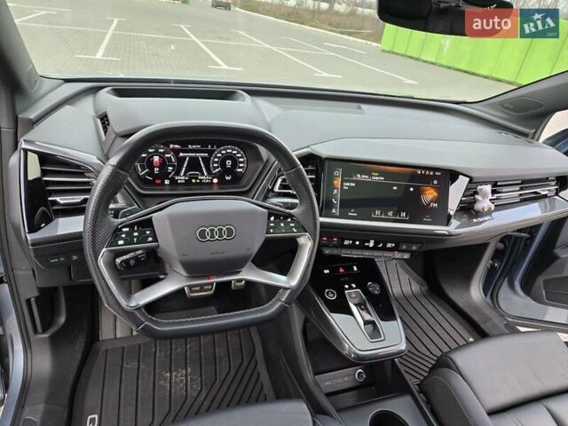Синий Ауди Q4 e-tron, объемом двигателя 0 л и пробегом 27 тыс. км за 49000 $, фото 21 на Automoto.ua