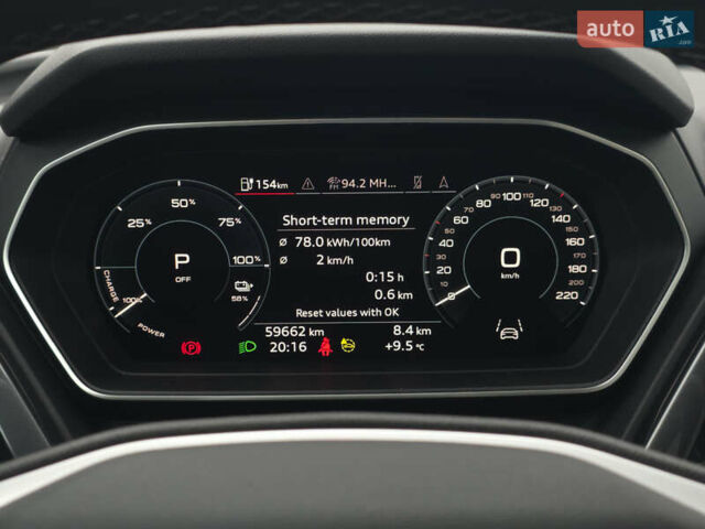 Синій Ауді Q4 e-tron, об'ємом двигуна 0 л та пробігом 59 тис. км за 26590 $, фото 21 на Automoto.ua