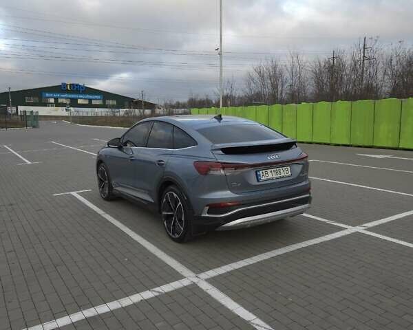 Синий Ауди Q4 e-tron, объемом двигателя 0 л и пробегом 27 тыс. км за 49000 $, фото 8 на Automoto.ua