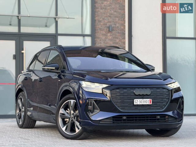 Ауди Q4 e-tron 2022 в Тернополе на Automoto.ua Синий Ауди Q4 e-tron, объемом двигателя 0 л и пробегом 97 тыс. км за 29900 $, фото 14 на Automoto.ua