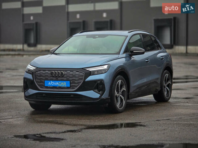 Синій Ауді Q4 e-tron, об'ємом двигуна 0 л та пробігом 59 тис. км за 26590 $, фото 35 на Automoto.ua
