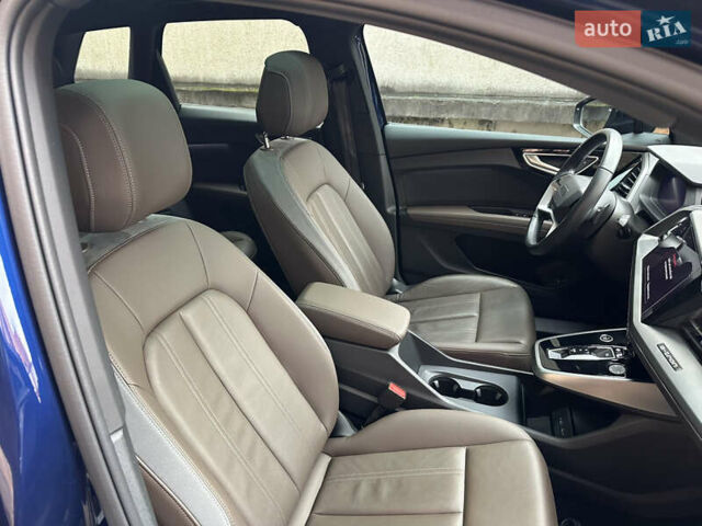 Синий Ауди Q4 e-tron, объемом двигателя 0 л и пробегом 12 тыс. км за 32000 $, фото 42 на Automoto.ua