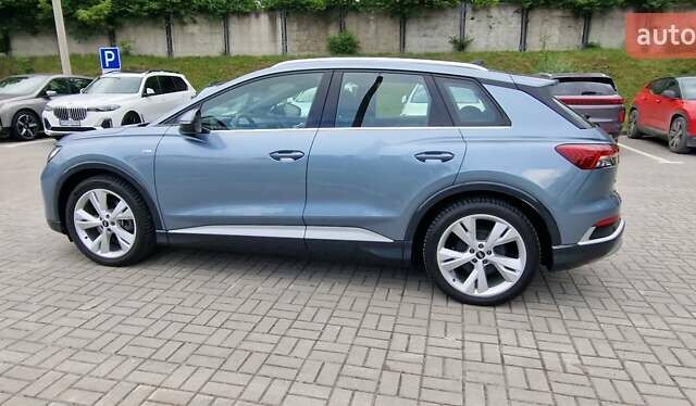 Синий Ауди Q4 e-tron, объемом двигателя 0 л и пробегом 77 тыс. км за 27999 $, фото 36 на Automoto.ua