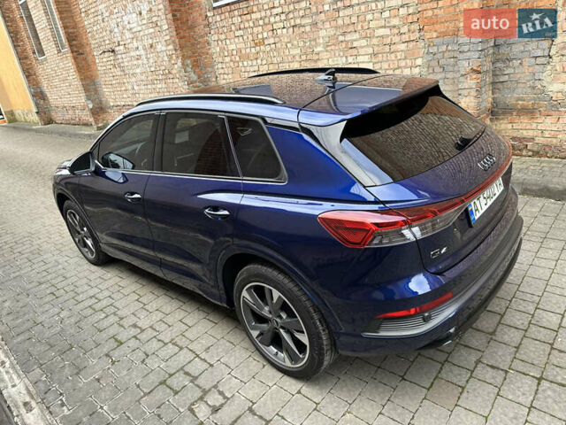Синий Ауди Q4 e-tron, объемом двигателя 0 л и пробегом 12 тыс. км за 32000 $, фото 24 на Automoto.ua