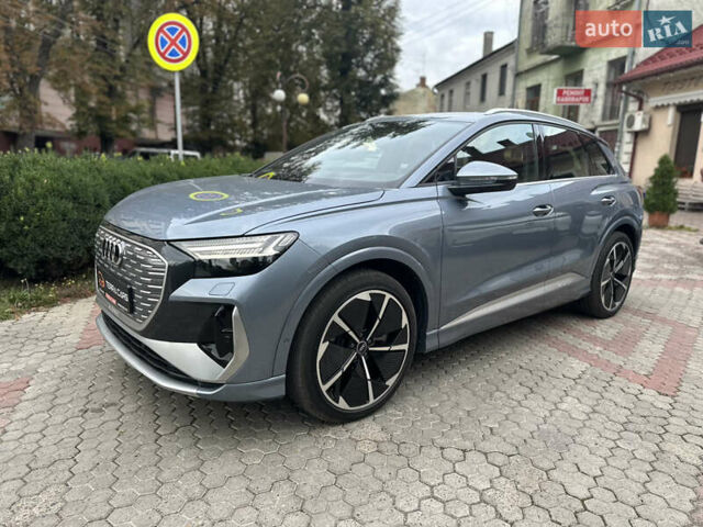 Синий Ауди Q4 e-tron, объемом двигателя 0 л и пробегом 17 тыс. км за 34900 $, фото 7 на Automoto.ua