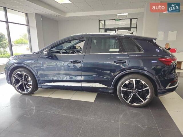 Синий Ауди Q4 e-tron, объемом двигателя 0 л и пробегом 18 тыс. км за 33700 $, фото 7 на Automoto.ua