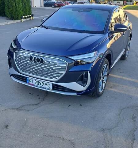 Синий Ауди Q4 e-tron, объемом двигателя 0 л и пробегом 10 тыс. км за 36000 $, фото 39 на Automoto.ua