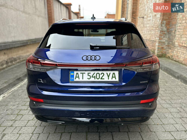 Синий Ауди Q4 e-tron, объемом двигателя 0 л и пробегом 12 тыс. км за 32000 $, фото 6 на Automoto.ua