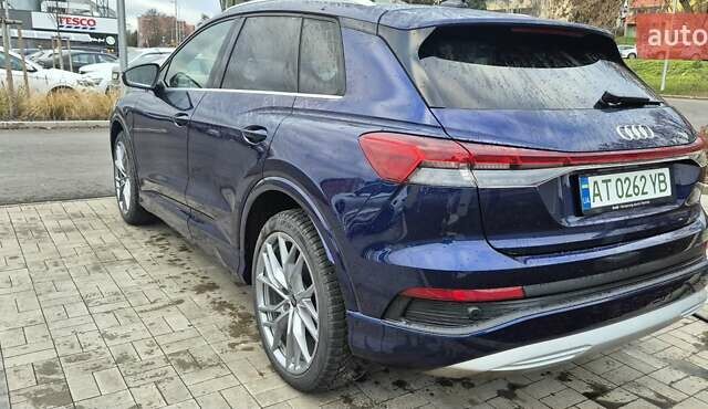 Синий Ауди Q4 e-tron, объемом двигателя 0 л и пробегом 29 тыс. км за 33400 $, фото 22 на Automoto.ua