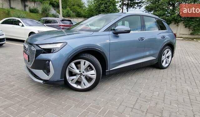 Синий Ауди Q4 e-tron, объемом двигателя 0 л и пробегом 77 тыс. км за 27999 $, фото 52 на Automoto.ua