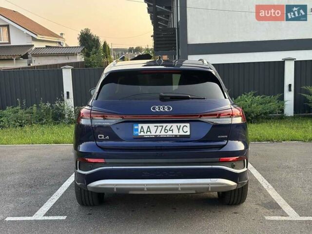 Синий Ауди Q4 e-tron, объемом двигателя 0 л и пробегом 13 тыс. км за 37300 $, фото 6 на Automoto.ua
