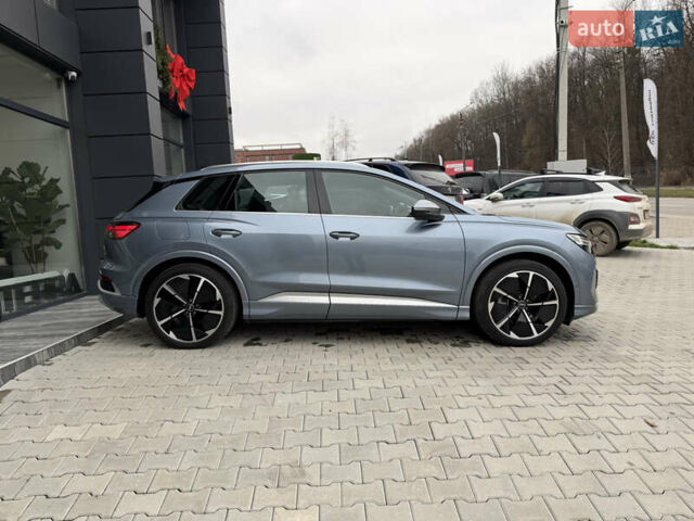 Синий Ауди Q4 e-tron, объемом двигателя 0 л и пробегом 18 тыс. км за 33000 $, фото 3 на Automoto.ua