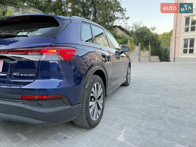Синий Ауди Q4 e-tron, объемом двигателя 0 л и пробегом 57 тыс. км за 29800 $, фото 13 на Automoto.ua