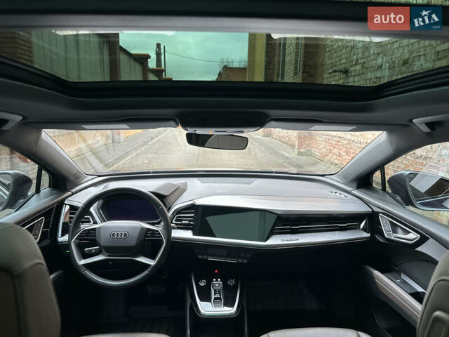 Синий Ауди Q4 e-tron, объемом двигателя 0 л и пробегом 12 тыс. км за 32000 $, фото 67 на Automoto.ua