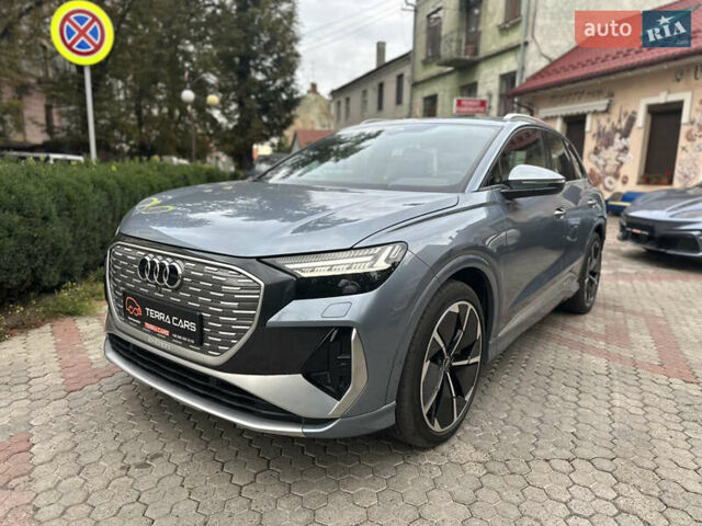 Синий Ауди Q4 e-tron, объемом двигателя 0 л и пробегом 17 тыс. км за 34900 $, фото 8 на Automoto.ua