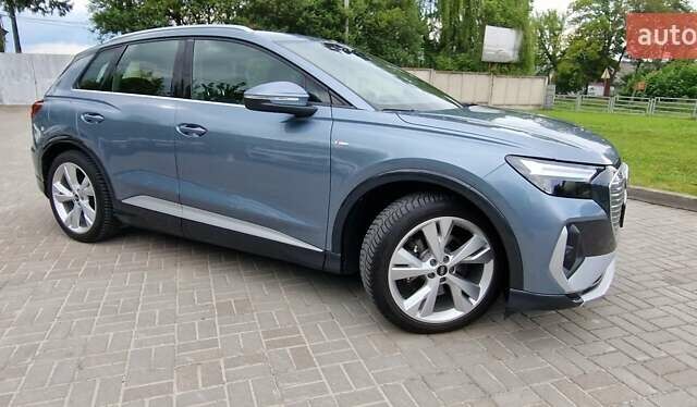 Синий Ауди Q4 e-tron, объемом двигателя 0 л и пробегом 77 тыс. км за 27999 $, фото 65 на Automoto.ua