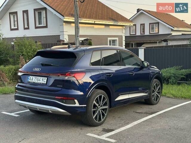 Синий Ауди Q4 e-tron, объемом двигателя 0 л и пробегом 13 тыс. км за 37300 $, фото 5 на Automoto.ua