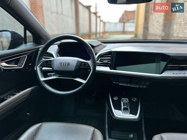Синий Ауди Q4 e-tron, объемом двигателя 0 л и пробегом 12 тыс. км за 32000 $, фото 68 на Automoto.ua