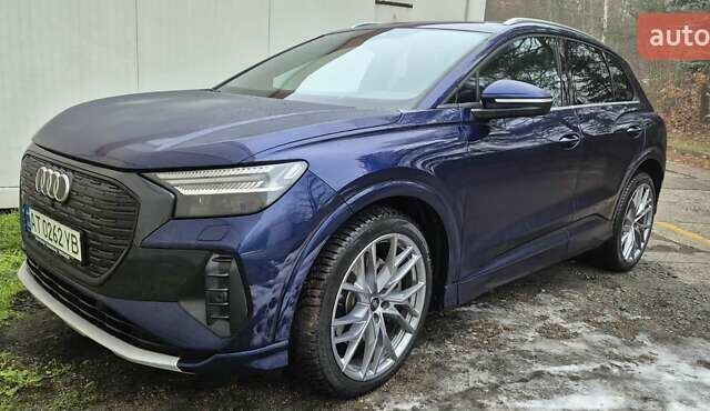 Синий Ауди Q4 e-tron, объемом двигателя 0 л и пробегом 29 тыс. км за 33400 $, фото 23 на Automoto.ua