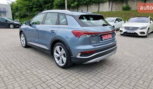 Синий Ауди Q4 e-tron, объемом двигателя 0 л и пробегом 77 тыс. км за 27999 $, фото 32 на Automoto.ua