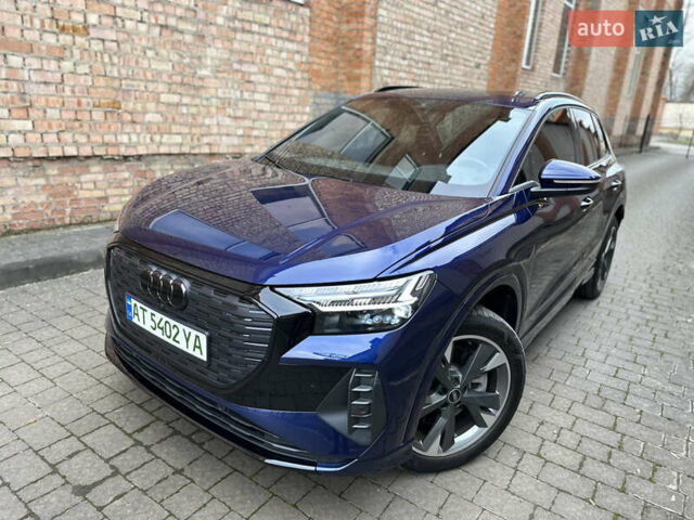 Синий Ауди Q4 e-tron, объемом двигателя 0 л и пробегом 12 тыс. км за 32000 $, фото 9 на Automoto.ua