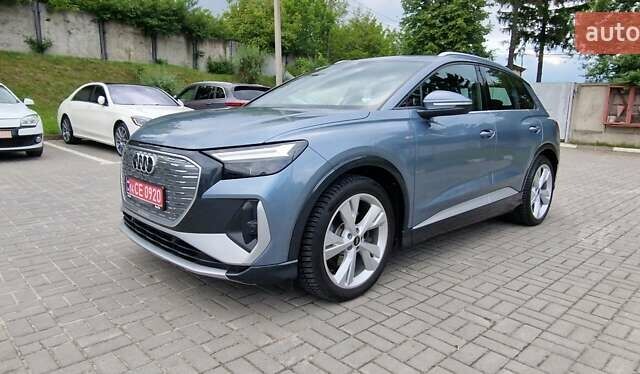 Синий Ауди Q4 e-tron, объемом двигателя 0 л и пробегом 77 тыс. км за 27999 $, фото 44 на Automoto.ua