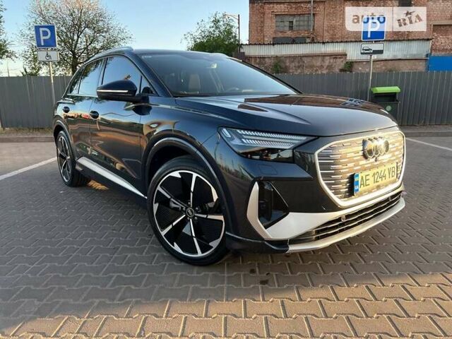 Синій Ауді Q4 e-tron, об'ємом двигуна 0 л та пробігом 6 тис. км за 38900 $, фото 4 на Automoto.ua