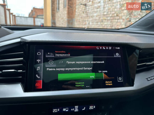 Синий Ауди Q4 e-tron, объемом двигателя 0 л и пробегом 12 тыс. км за 32000 $, фото 53 на Automoto.ua