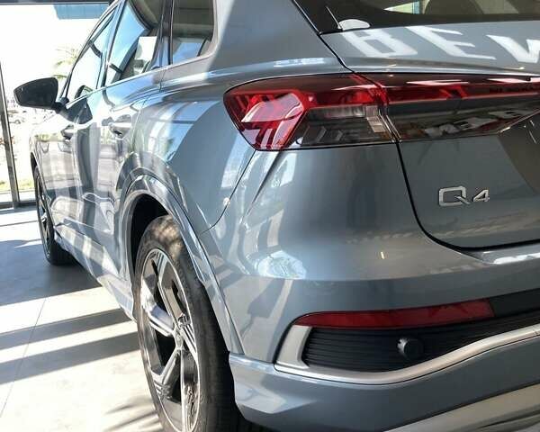 Ауди Q4 e-tron 2023 в Львове на Automoto.ua Синий Ауди Q4 e-tron, объемом двигателя 0 л и пробегом 9 тыс. км за 29999 $, фото 9 на Automoto.ua