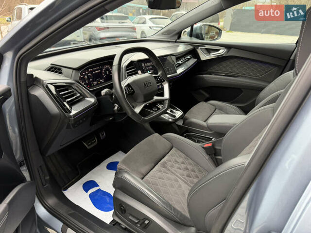 Синий Ауди Q4 e-tron, объемом двигателя 0 л и пробегом 18 тыс. км за 33000 $, фото 8 на Automoto.ua