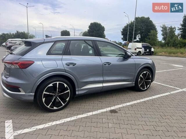 Синій Ауді Q4 e-tron, об'ємом двигуна 0 л та пробігом 11 тис. км за 36300 $, фото 7 на Automoto.ua