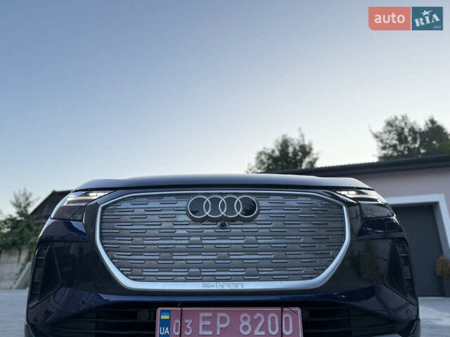 Синий Ауди Q4 e-tron, объемом двигателя 0 л и пробегом 57 тыс. км за 29800 $, фото 25 на Automoto.ua