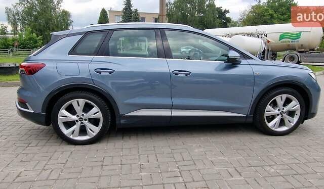 Синий Ауди Q4 e-tron, объемом двигателя 0 л и пробегом 77 тыс. км за 27999 $, фото 18 на Automoto.ua