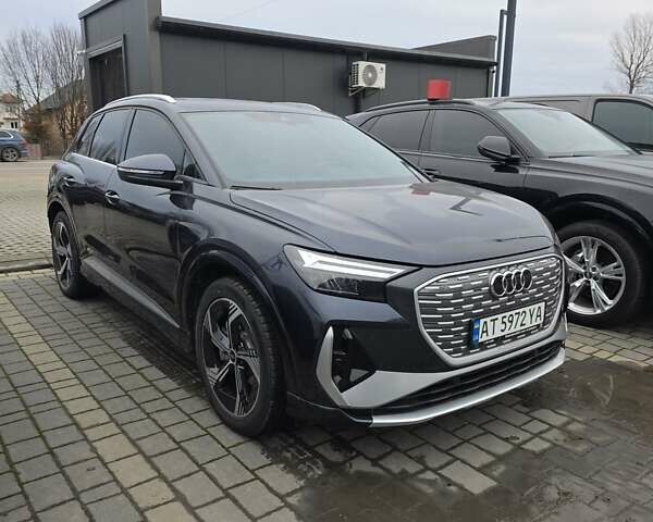 Синій Ауді Q4 e-tron, об'ємом двигуна 0 л та пробігом 2 тис. км за 27500 $, фото 2 на Automoto.ua