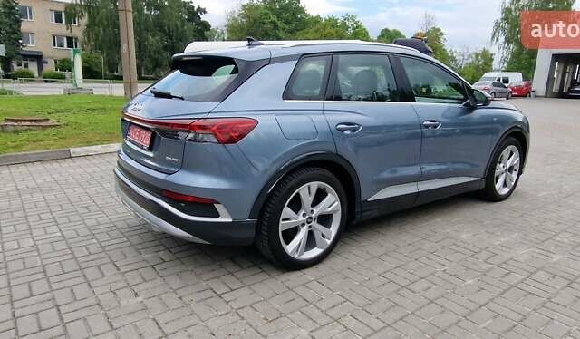 Синий Ауди Q4 e-tron, объемом двигателя 0 л и пробегом 77 тыс. км за 27999 $, фото 22 на Automoto.ua