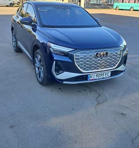 Синий Ауди Q4 e-tron, объемом двигателя 0 л и пробегом 10 тыс. км за 36000 $, фото 33 на Automoto.ua