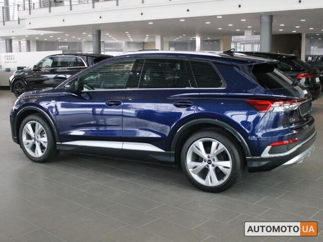 Синий Ауди Q4 e-tron, объемом двигателя 0 л и пробегом 0 тыс. км за 38000 $, фото 4 на Automoto.ua