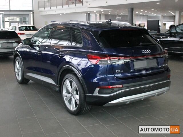Синий Ауди Q4 e-tron, объемом двигателя 0 л и пробегом 0 тыс. км за 38000 $, фото 5 на Automoto.ua